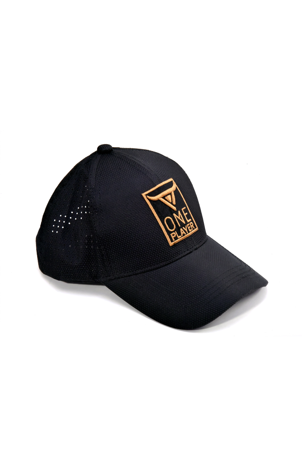 Unisex Black Dry Fit Cap by One Player