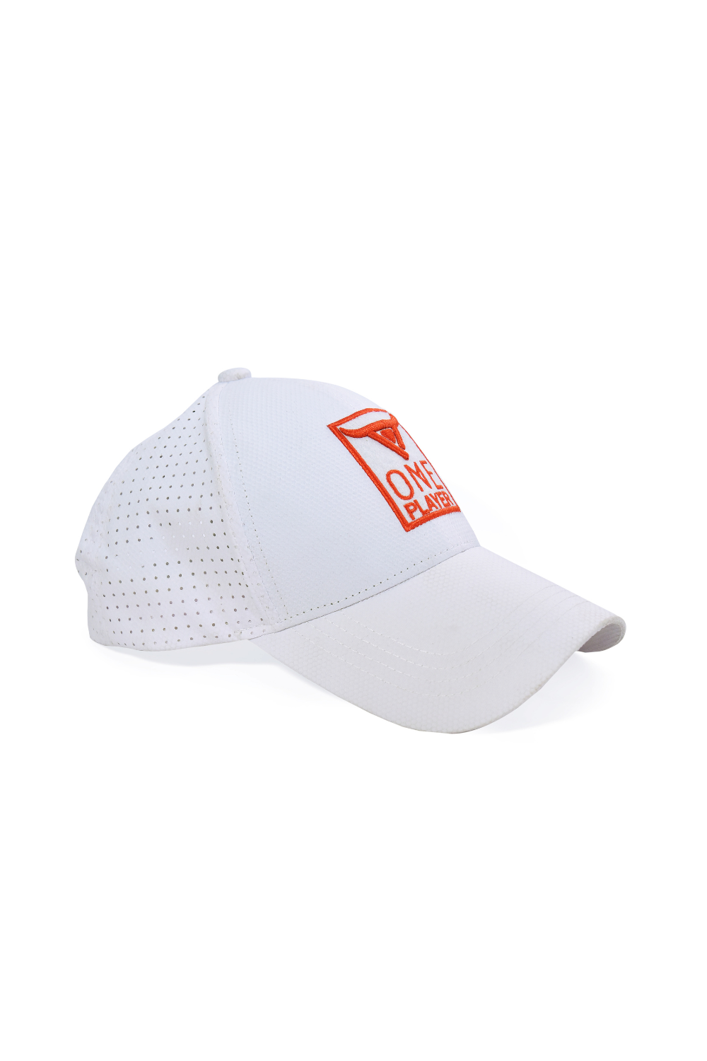 Unisex White Dry Fit Cap by One Player