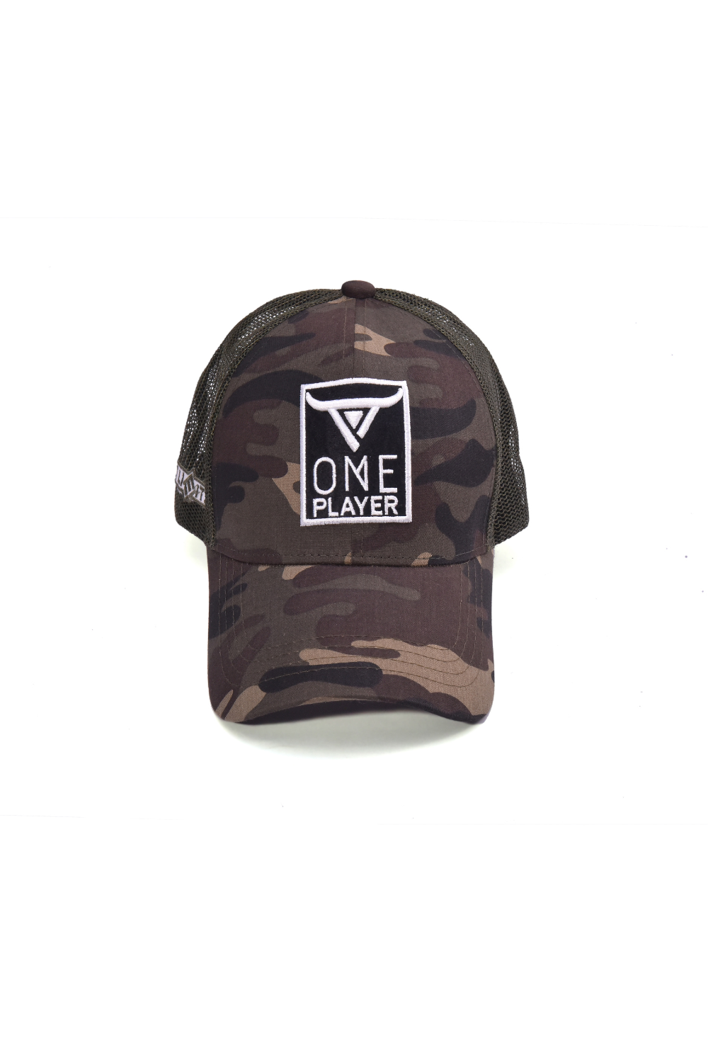 Unisex Green Camouflage Trucker Cap by One Player