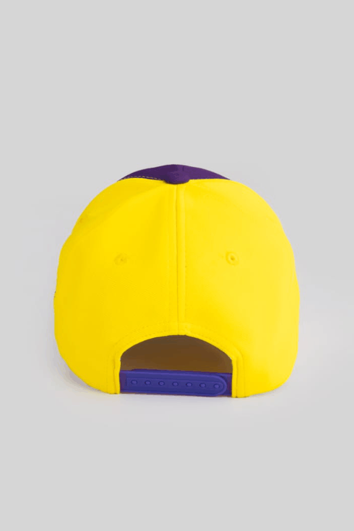 Unisex Purple & Yellow Baseball Cap by One Player
