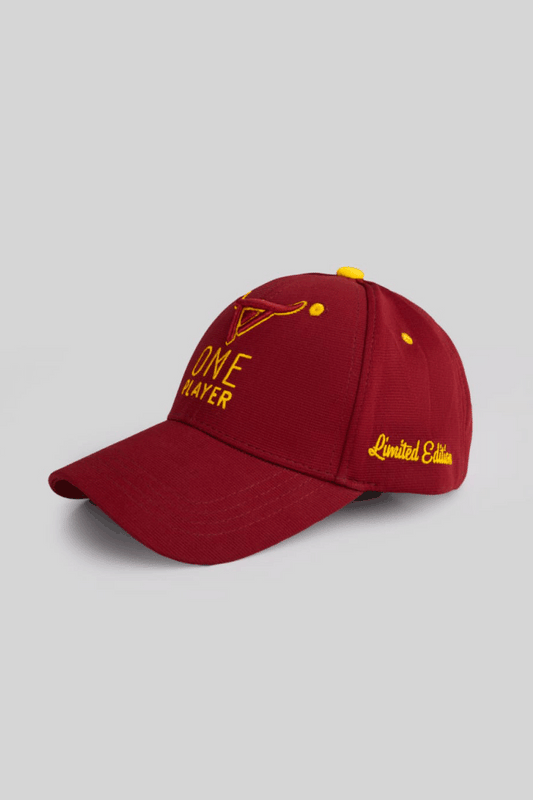 Unisex Maroon Baseball Cap by One Player
