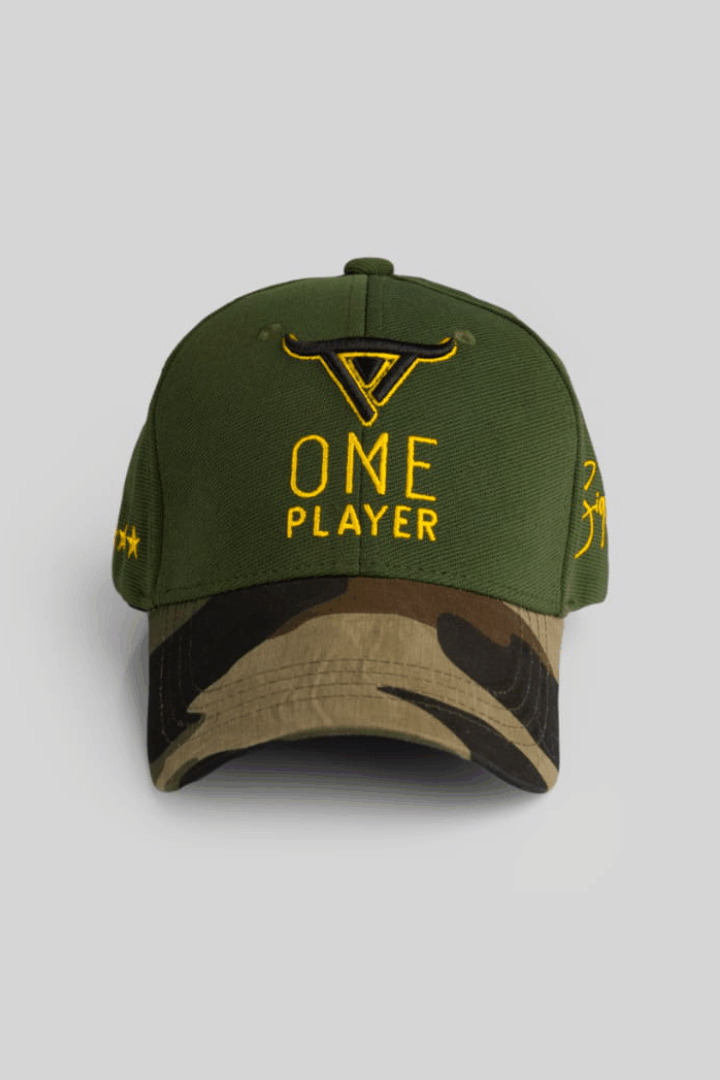 Unisex Military Green Baseball Cap by One Player
