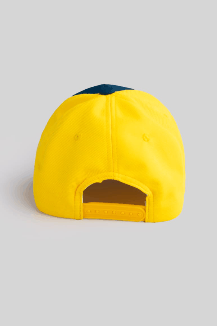 Unisex Blue & Yellow Baseball Cap by One Player