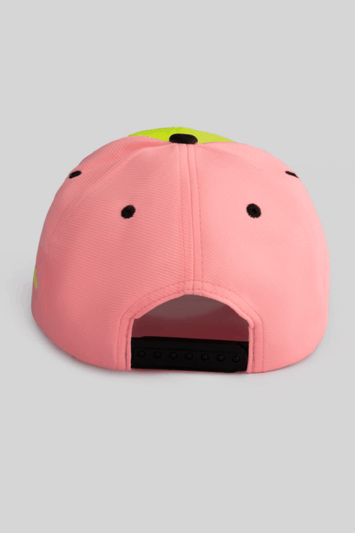 Unisex Pink & Green Baseball Cap by One Player