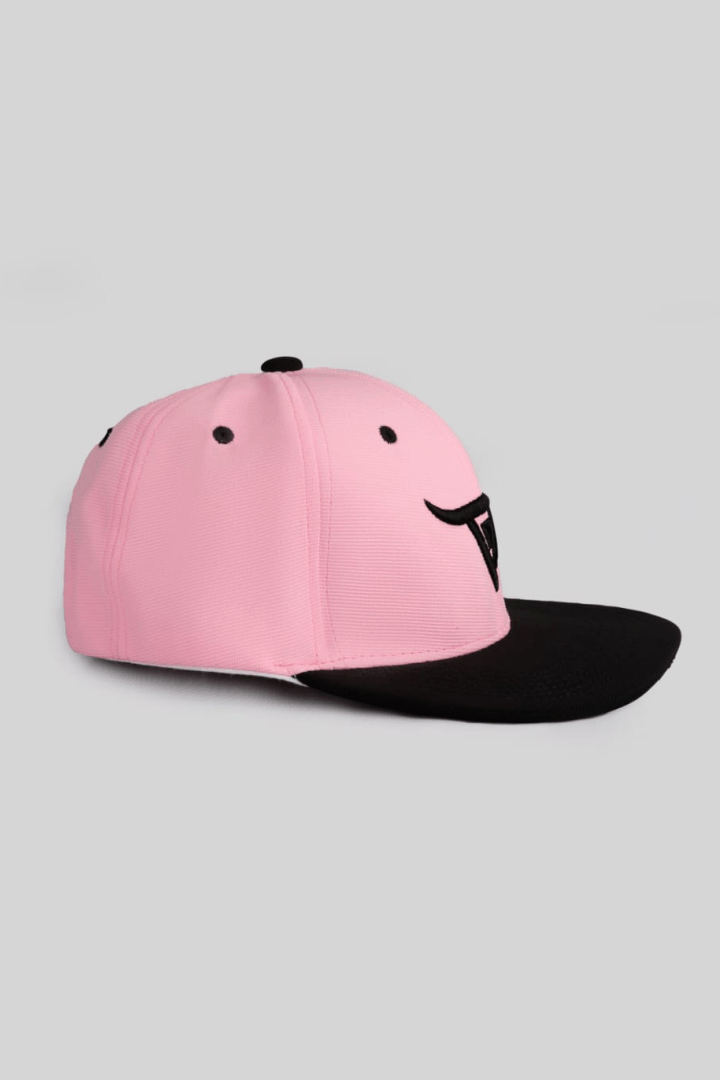 Unisex Black & Pink Snapback Cap by One Player
