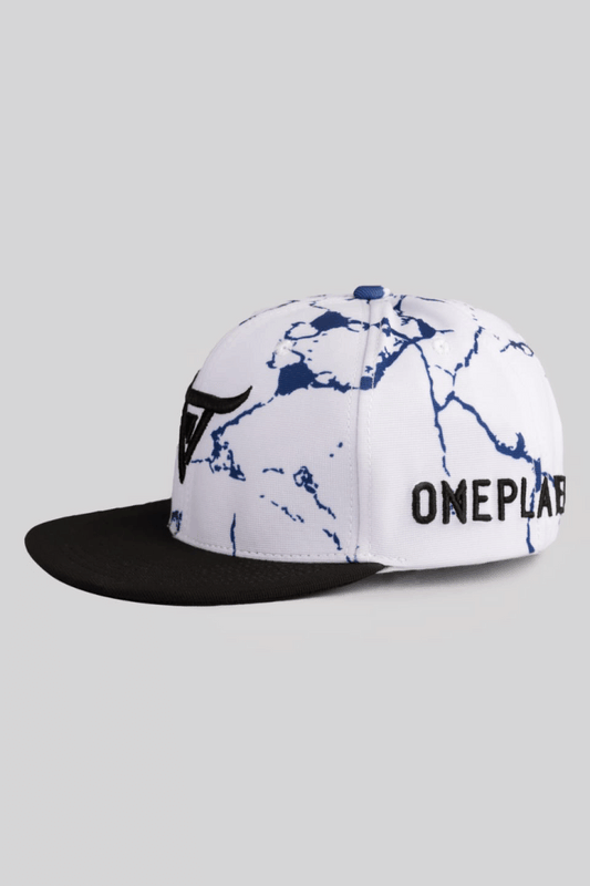 Unisex Black & White Snapback Cap by One Player