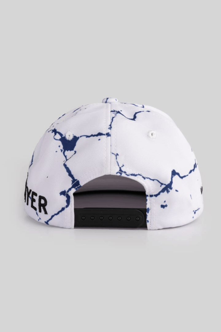Unisex Black & White Snapback Cap by One Player