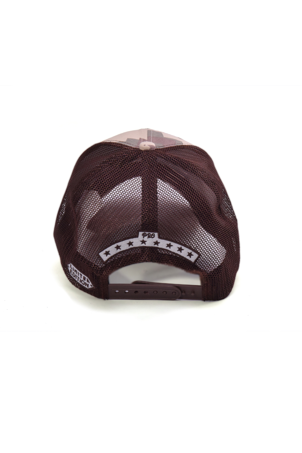 Unisex Brown Camouflage Trucker Cap by One Player