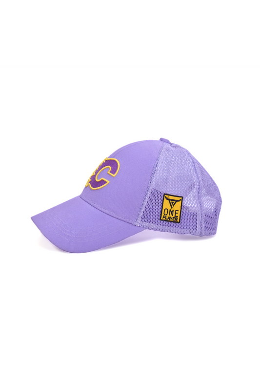 Unisex Purple Trucker Cap by One Player